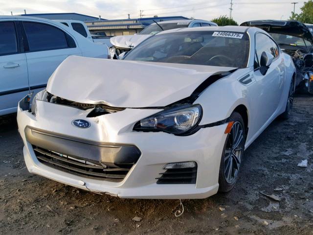 JF1ZCAB14D1602285 - 2013 SUBARU BRZ 2.0 PR WHITE photo 2