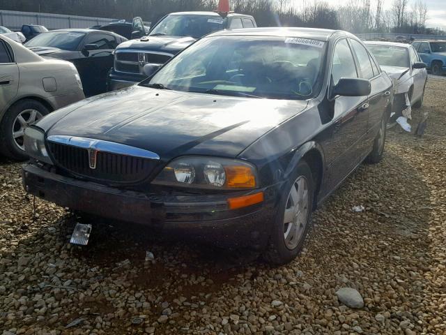 1LNHM86S72Y688920 - 2002 LINCOLN LS BLACK photo 2