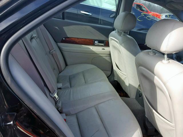 1LNHM86S72Y688920 - 2002 LINCOLN LS BLACK photo 6