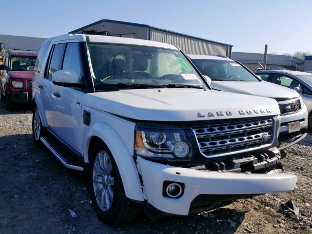 SALAC2V6XGA812861 - 2016 LAND ROVER LR4 BASE WHITE photo 1