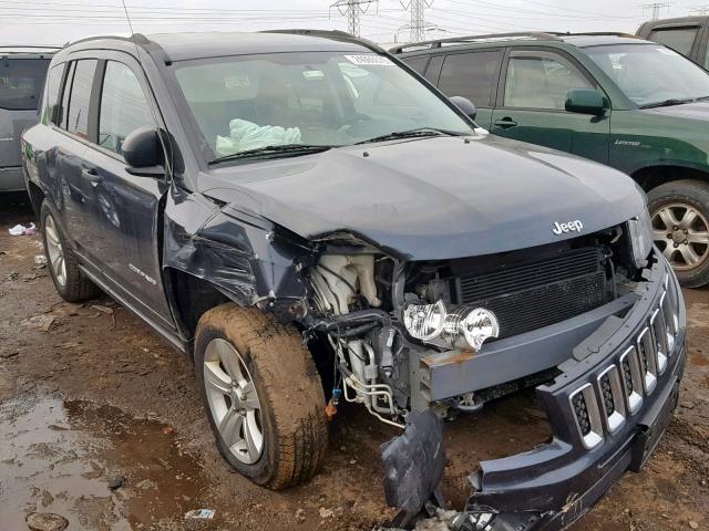 1C4NJDBB8ED537109 - 2014 JEEP COMPASS SP ნაცრისფერი ფოტო 1