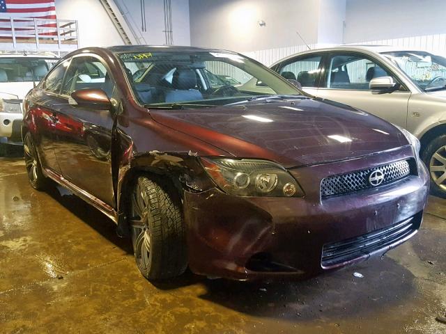 JTKDE167180240014 - 2008 SCION TC BURGUNDY photo 1