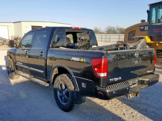 1N6AA0EC7FN511881 - 2015 NISSAN TITAN S BLACK photo 3