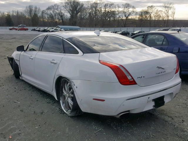 SAJWA2GE2DMV40194 - 2013 JAGUAR XJL SUPERC WHITE photo 3