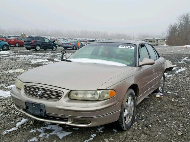 2G4WB55K521131388 - 2002 BUICK REGAL LS BROWN photo 2