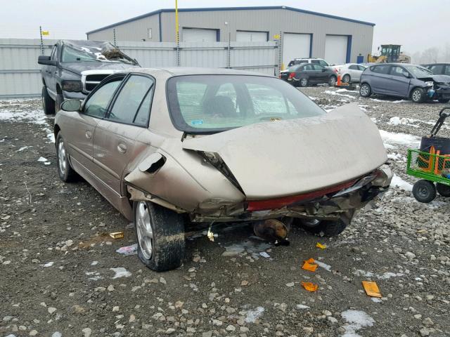 2G4WB55K521131388 - 2002 BUICK REGAL LS BROWN photo 3