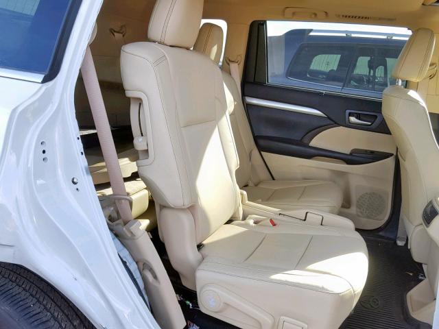 5TDJZRFH2JS548351 - 2018 TOYOTA HIGHLANDER თეთრი ფოტო 6
