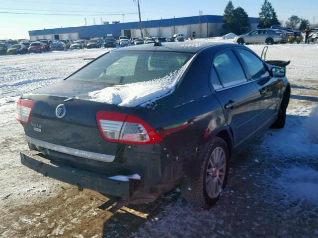 3MEHM08Z87R655221 - 2007 MERCURY MILAN PREM BLACK photo 4