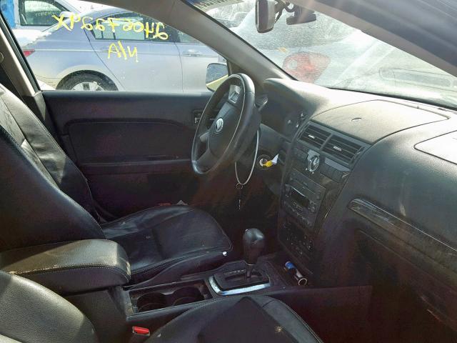 3MEHM08Z87R655221 - 2007 MERCURY MILAN PREM BLACK photo 5