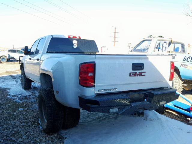 1GT42VC8XGF131308 - 2016 GMC SIERRA K35 WHITE photo 3