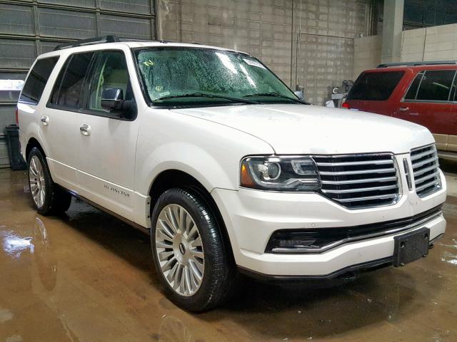 5LMJJ2JT4FEJ06347 - 2015 LINCOLN NAVIGATOR 白色 照片 1