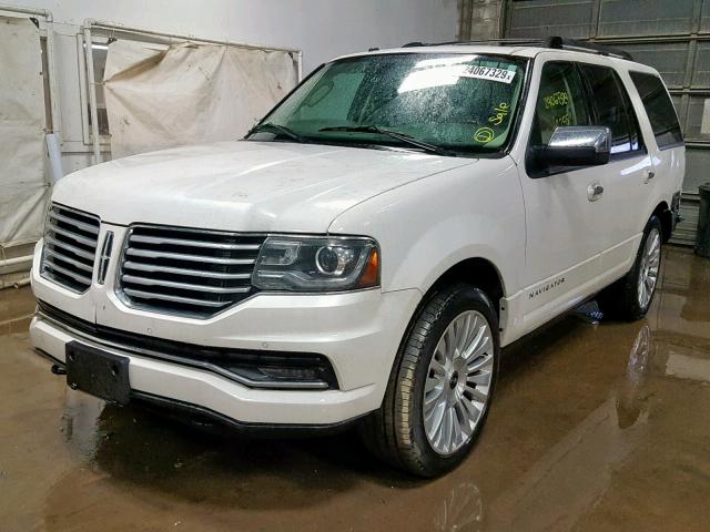 5LMJJ2JT4FEJ06347 - 2015 LINCOLN NAVIGATOR 白色 照片 2