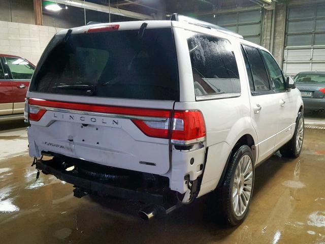 5LMJJ2JT4FEJ06347 - 2015 LINCOLN NAVIGATOR 白色 照片 4