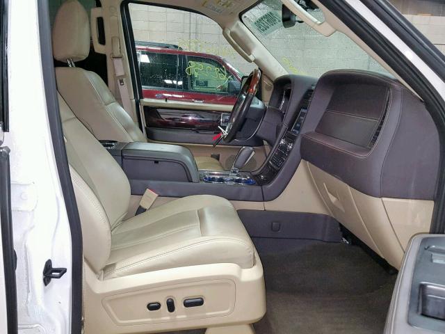 5LMJJ2JT4FEJ06347 - 2015 LINCOLN NAVIGATOR 白色 照片 5