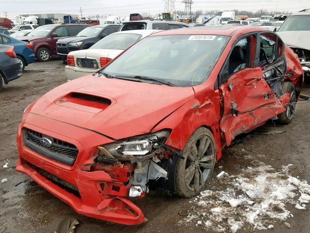 JF1VA1N62G8811242 - 2016 SUBARU WRX LIMITE RED photo 2