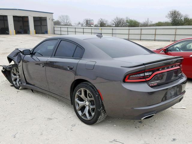 2C3CDXHG3GH146690 - 2016 DODGE CHARGER SX SILVER photo 3