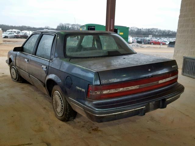 1G4AG55M7T6431196 - 1996 BUICK CENTURY SP BLUE photo 3