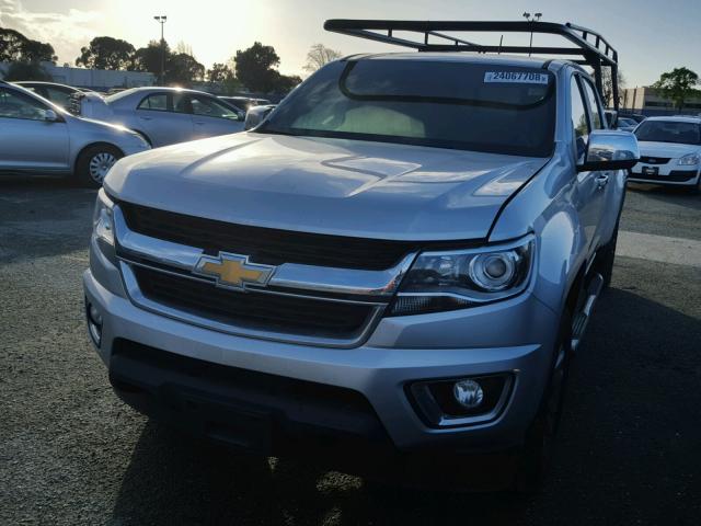 1GCGSCE15G1285262 - 2016 CHEVROLET COLORADO L GRAY photo 2