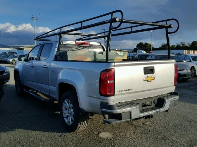1GCGSCE15G1285262 - 2016 CHEVROLET COLORADO L GRAY photo 3