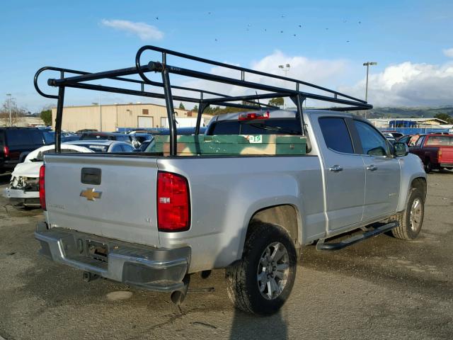 1GCGSCE15G1285262 - 2016 CHEVROLET COLORADO L GRAY photo 4
