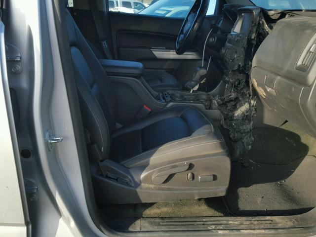 1GCGSCE15G1285262 - 2016 CHEVROLET COLORADO L GRAY photo 5