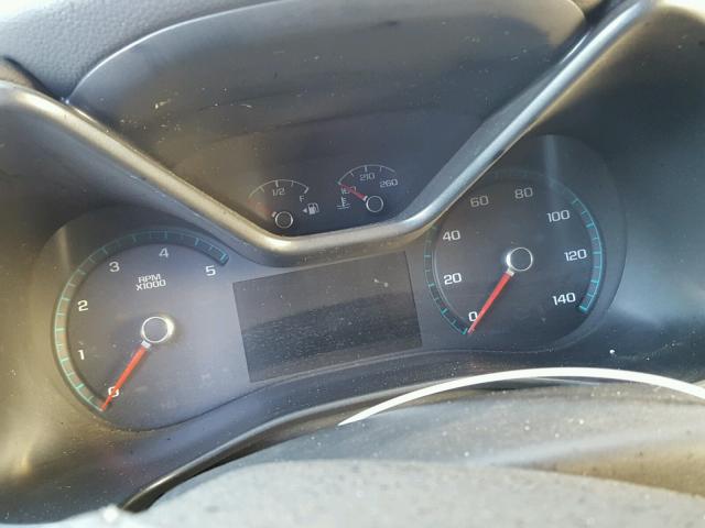 1GCGSCE15G1285262 - 2016 CHEVROLET COLORADO L GRAY photo 8