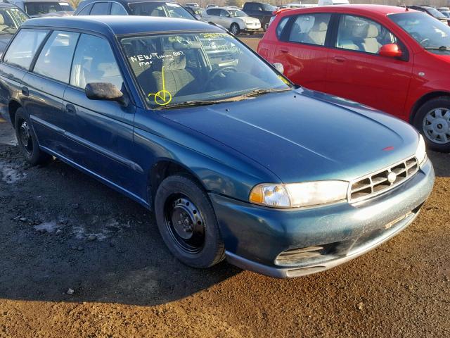 4S3BK4359W7312254 - 1998 SUBARU LEGACY L GREEN photo 1