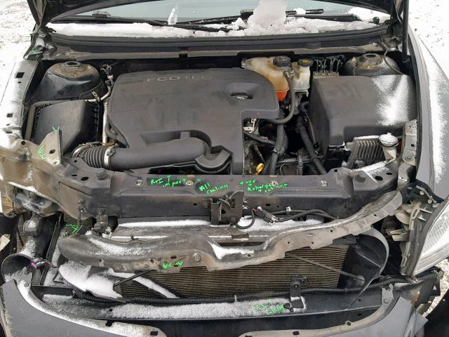 1G1ZC5E18BF349364 - 2011 CHEVROLET MALIBU 1LT შავი ფოტო 7
