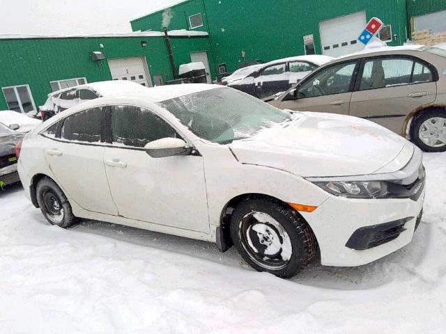 2HGFC2E50HH001255 - 2017 HONDA CIVIC LX WHITE photo 1