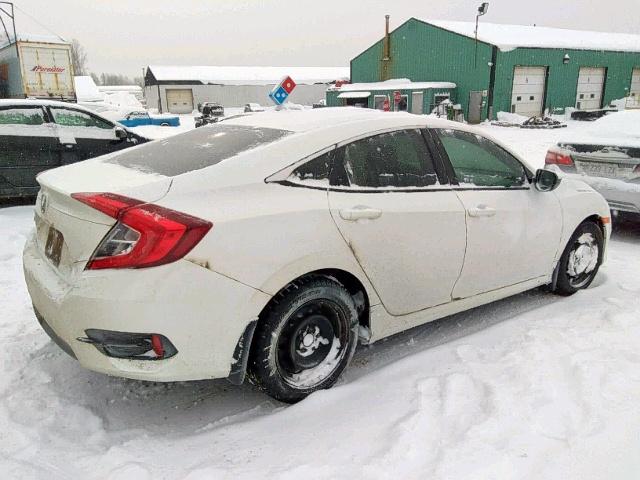 2HGFC2E50HH001255 - 2017 HONDA CIVIC LX WHITE photo 4