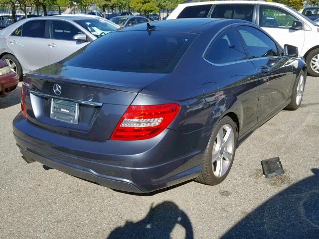 WDDGJ4HB6FG404029 - 2015 MERCEDES-BENZ C 250 CHARCOAL photo 4