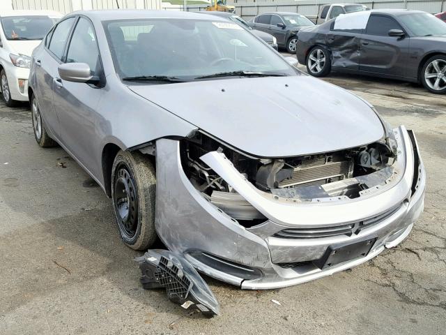 1C3CDFBB5FD140750 - 2015 DODGE DART SXT SILVER photo 1