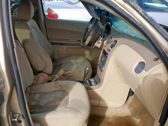 3GNDA13D98S541840 - 2008 CHEVROLET HHR LS TAN photo 5
