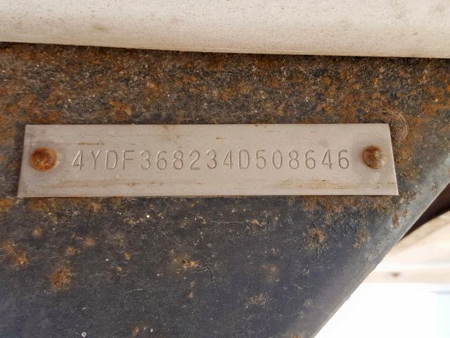 4YDF368234D508646 - 2004 KEYSTONE MONTANA WHITE photo 10