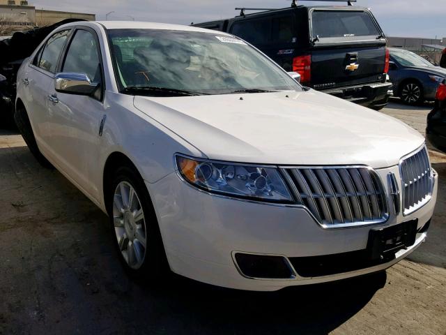 3LNHL2GC6CR837535 - 2012 LINCOLN MKZ WHITE photo 1