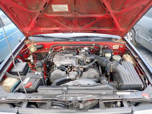 4S6CM58V2T4418994 - 1996 HONDA PASSPORT E 黑色 照片 7