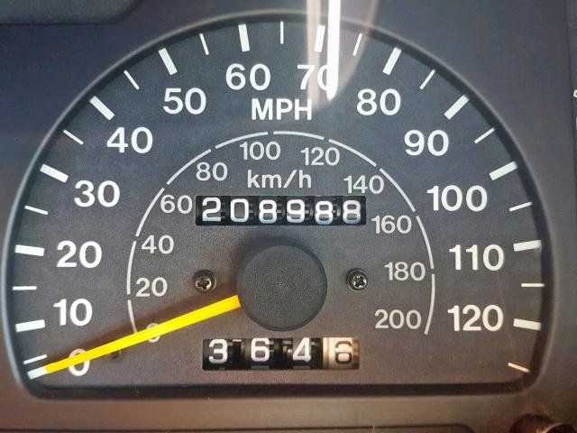 4S6CM58V2T4418994 - 1996 HONDA PASSPORT E 黑色 照片 8