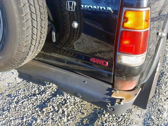 4S6CM58V2T4418994 - 1996 HONDA PASSPORT E 黑色 照片 9
