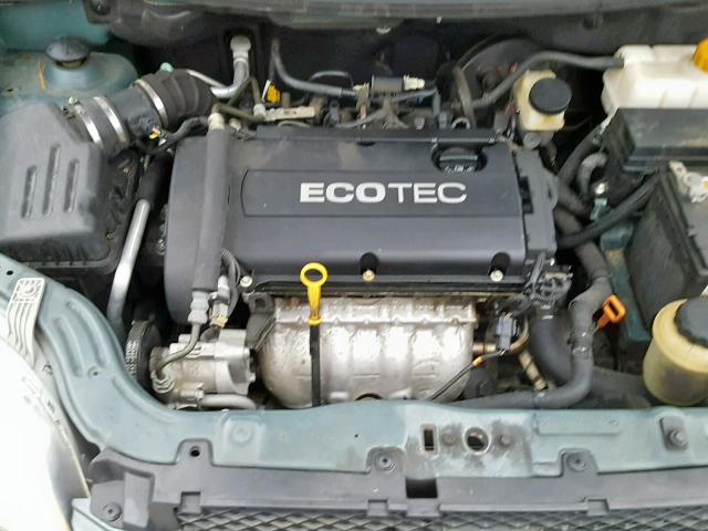 KL1TD5DE5AB124542 - 2010 CHEVROLET AVEO LS BLUE photo 7