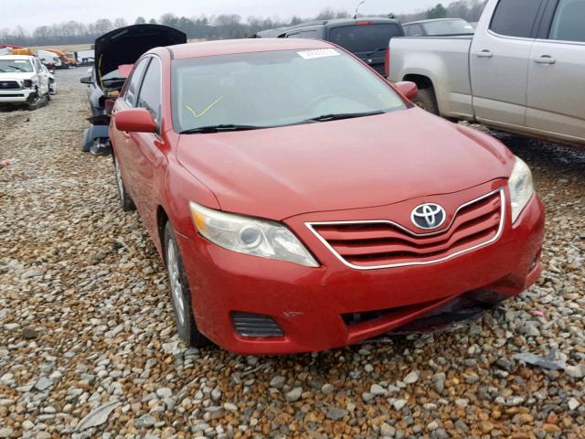 4T4BF3EK7AR010751 - 2010 TOYOTA CAMRY BASE MAROON photo 1