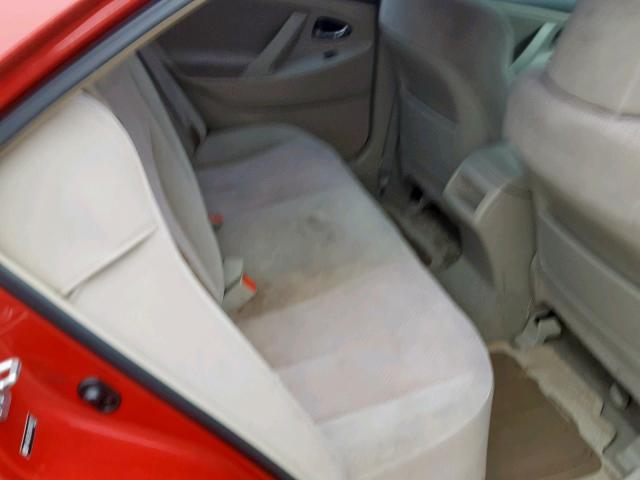 4T4BF3EK7AR010751 - 2010 TOYOTA CAMRY BASE MAROON photo 6