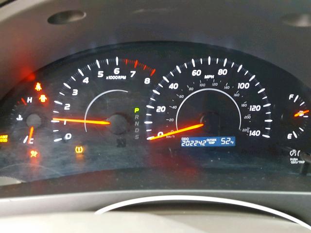 4T4BF3EK7AR010751 - 2010 TOYOTA CAMRY BASE MAROON photo 8