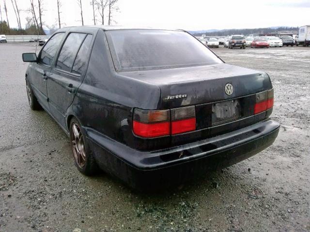 3VWRA81H4TM010309 - 1996 VOLKSWAGEN JETTA GL BLACK photo 3