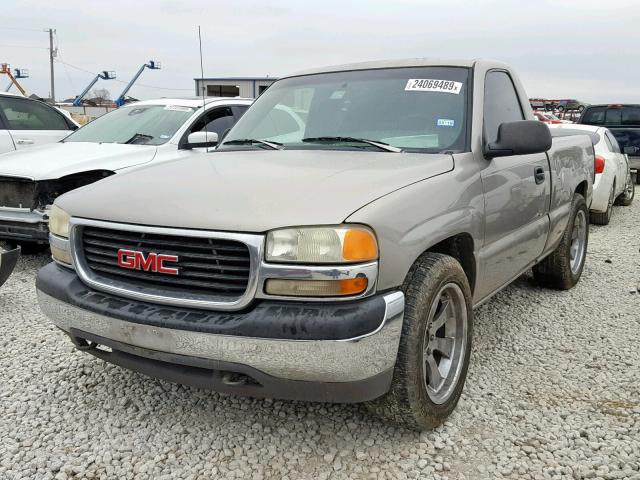 1GTEC14W8XZ523158 - 1999 GMC NEW SIERRA TAN photo 2