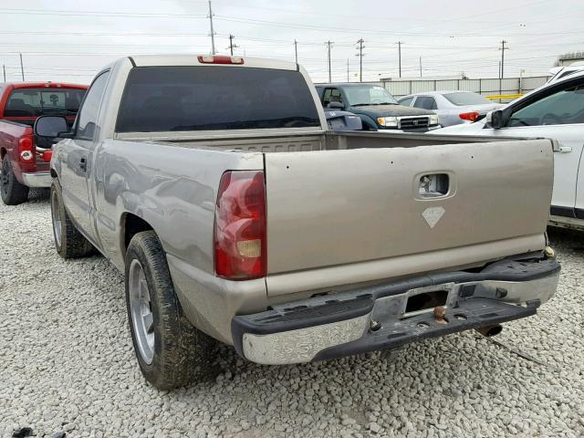 1GTEC14W8XZ523158 - 1999 GMC NEW SIERRA TAN photo 3