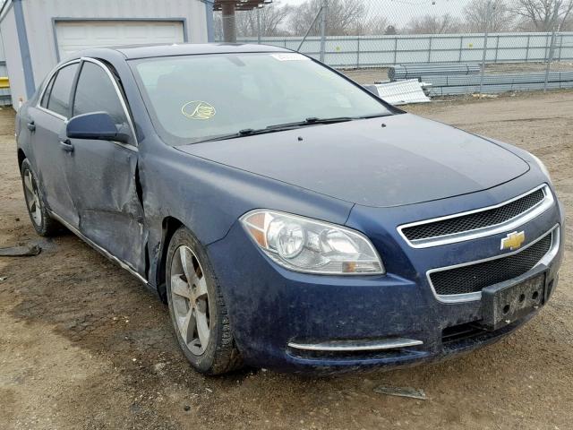 1G1ZC5EU3BF378443 - 2011 CHEVROLET MALIBU 1LT BLUE photo 1