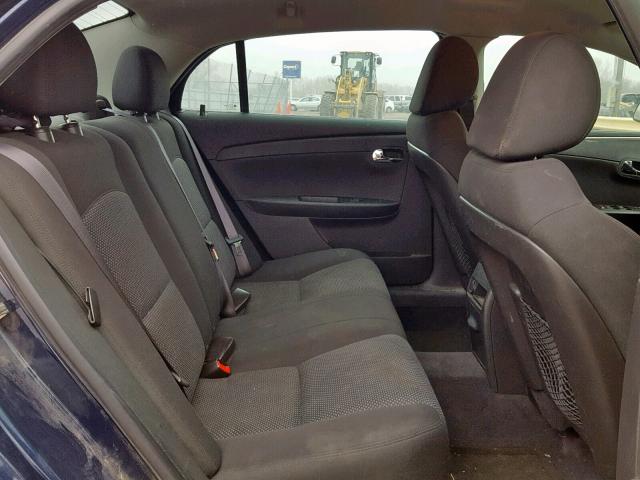 1G1ZC5EU3BF378443 - 2011 CHEVROLET MALIBU 1LT BLUE photo 6