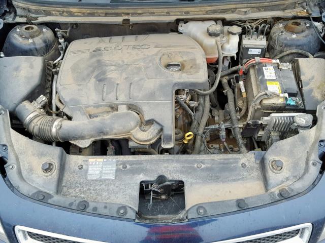 1G1ZC5EU3BF378443 - 2011 CHEVROLET MALIBU 1LT BLUE photo 7