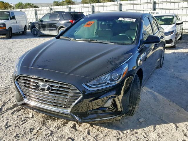 5NPE24AF2JH663844 - 2018 HYUNDAI SONATA SE BLACK photo 2