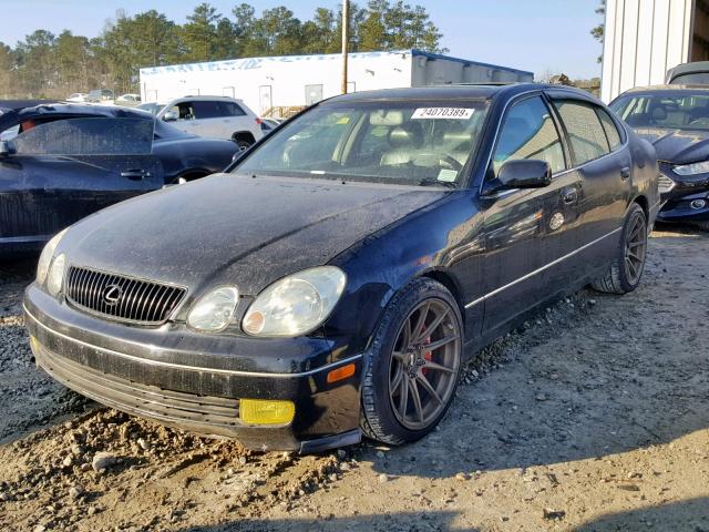 JT8BD69S910138625 - 2001 LEXUS GS 300 BLACK photo 2